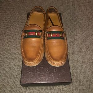 Gucci ladies driving loafers size 38
